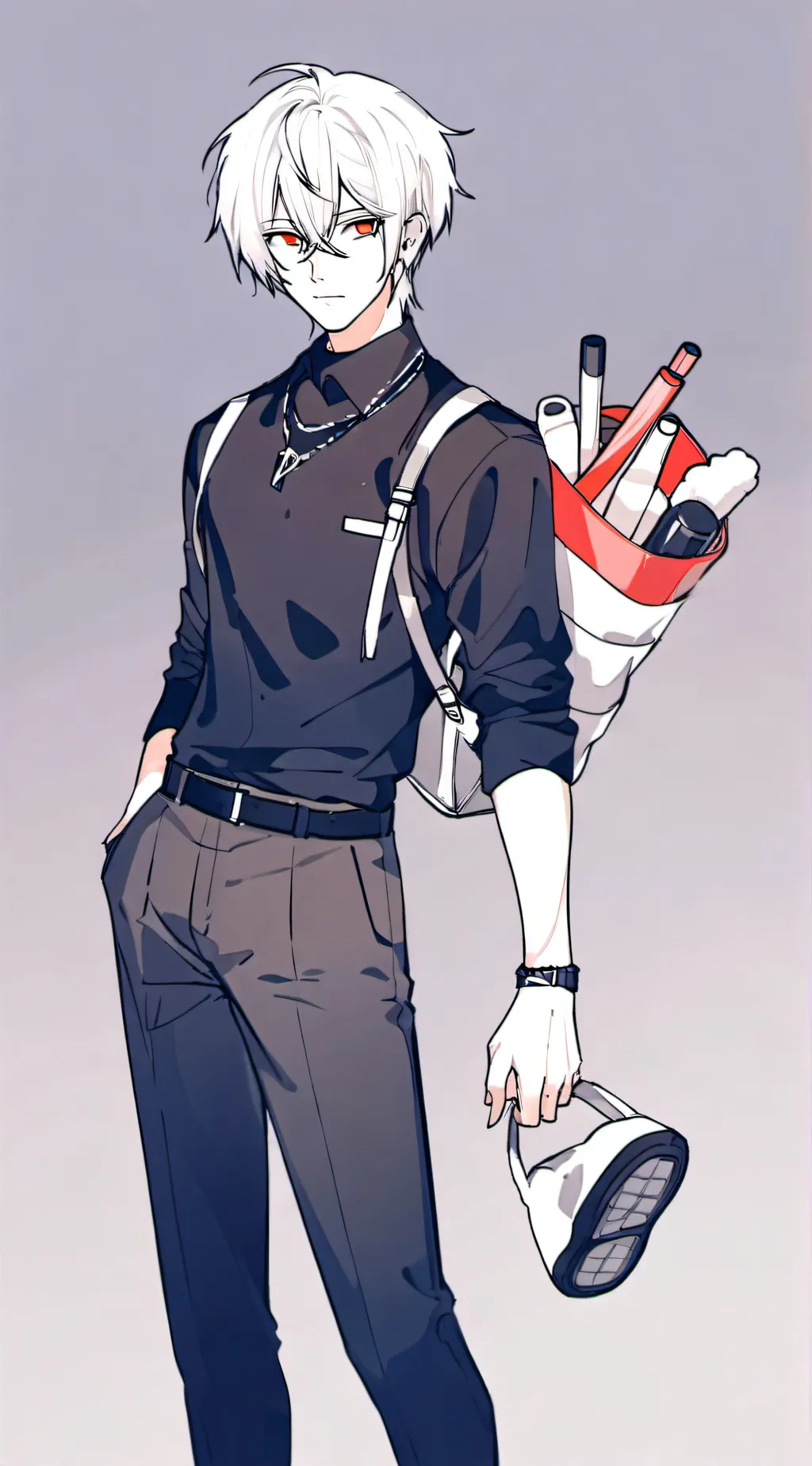 ai character: boss background