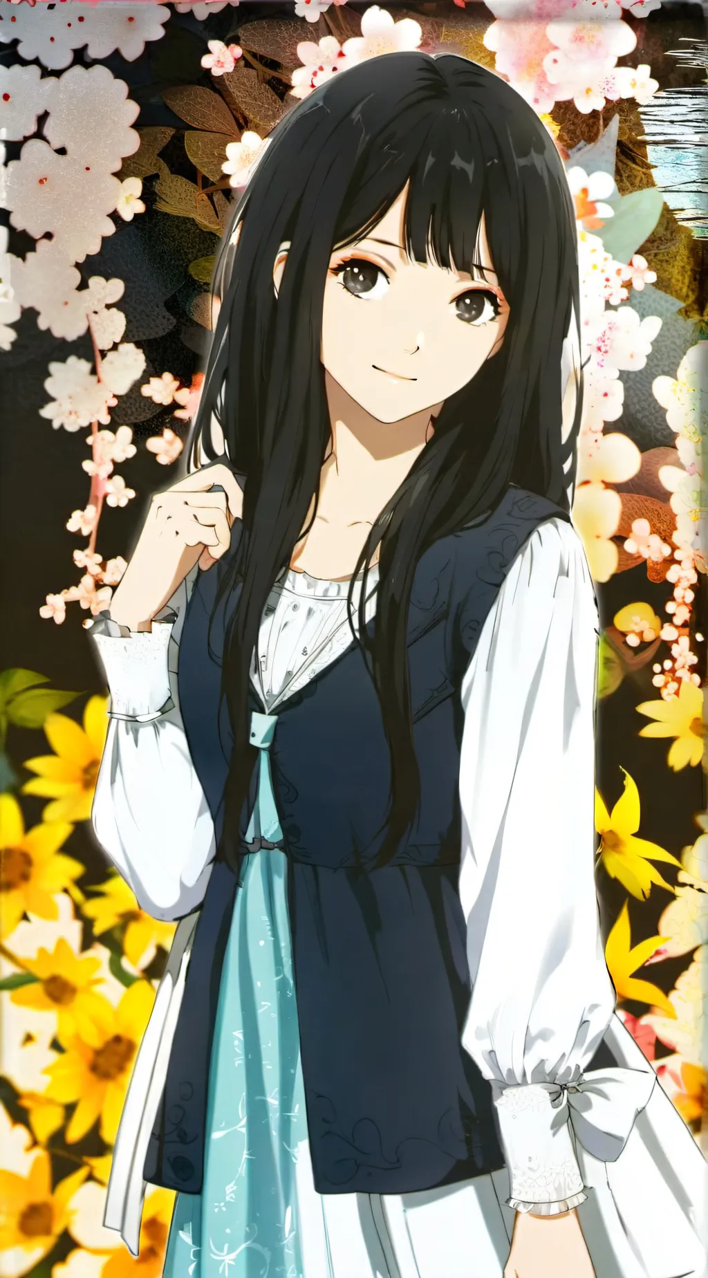 ai character: Hana Isuzu  background