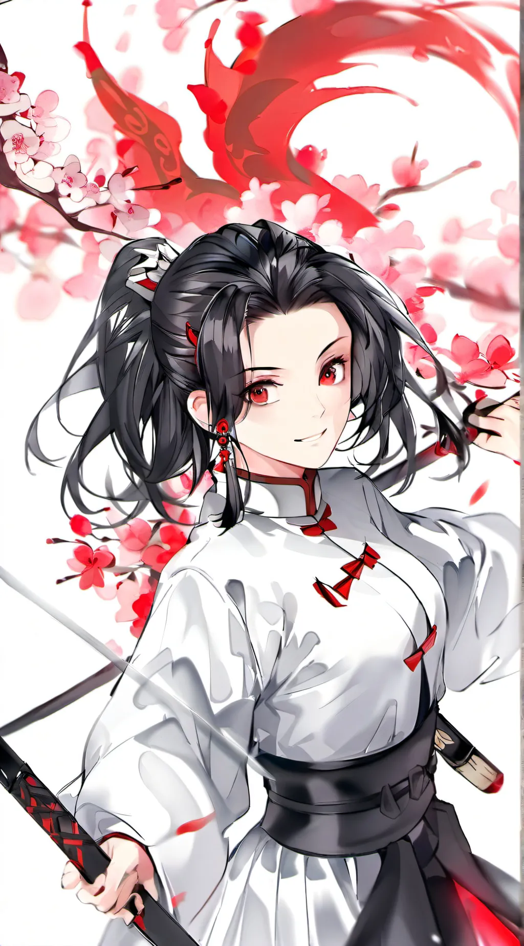 ai character: Demon slayer background