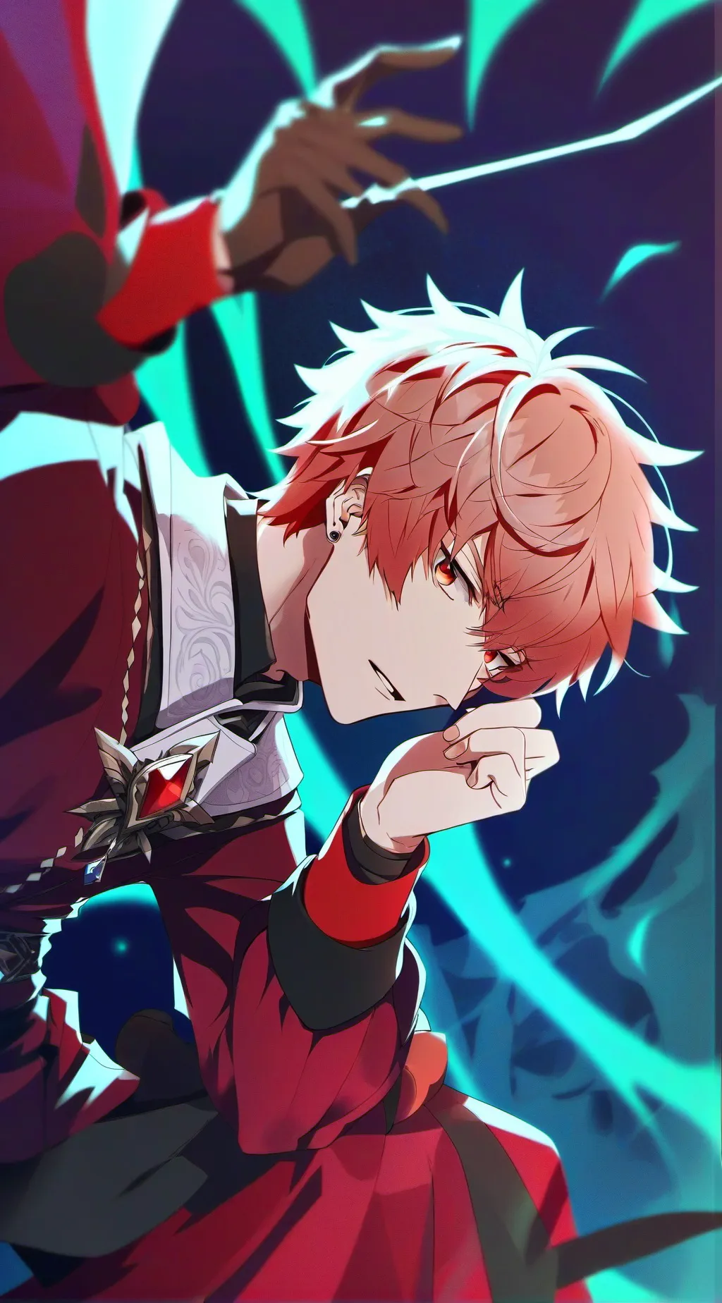 ai character: Bakugo background