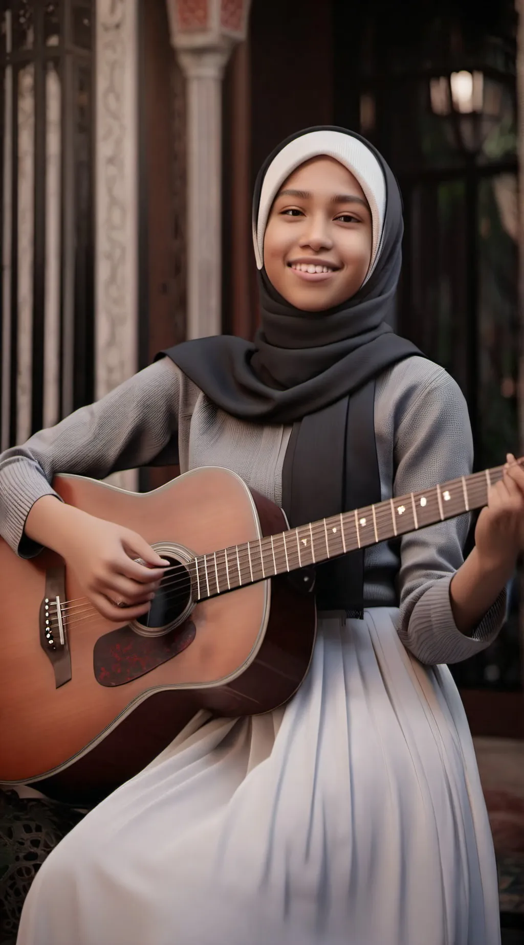 ai character: Tiara  background