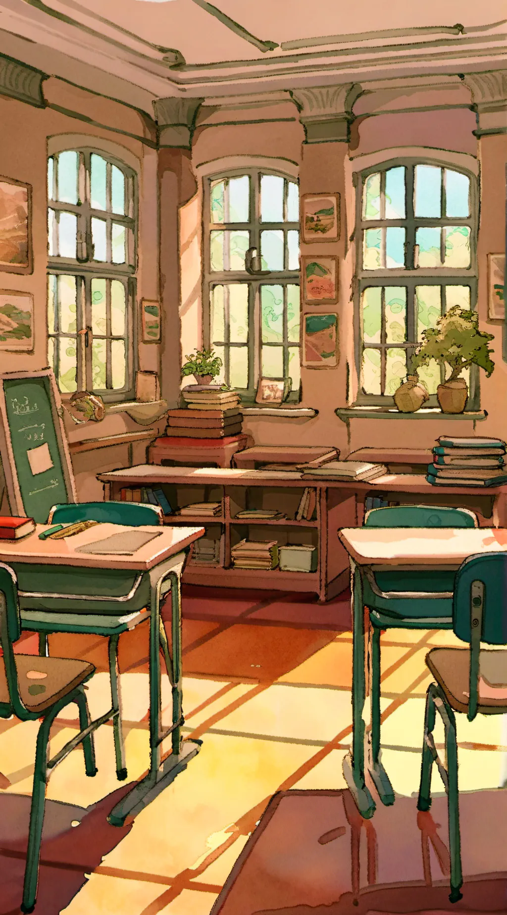 ai character: 1-a  background