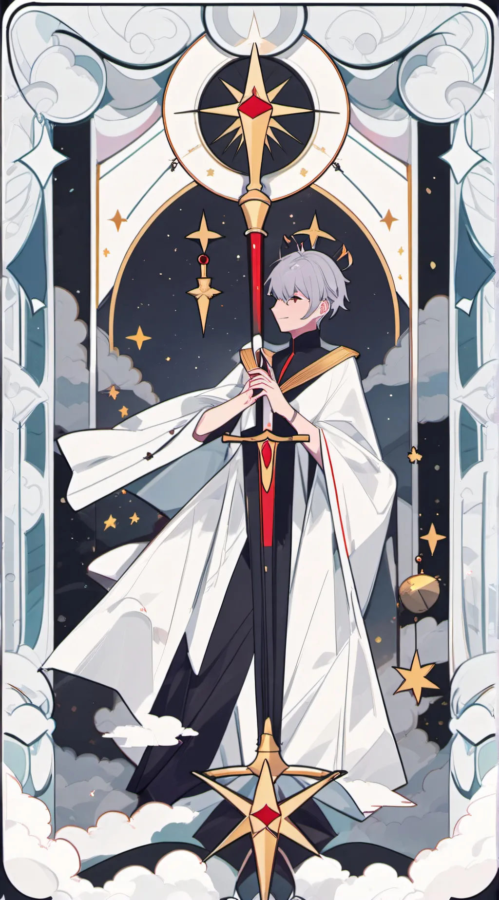 ai character: Utahime wins background