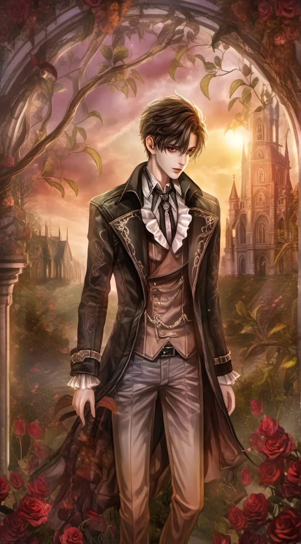 ai character: Ethan  background