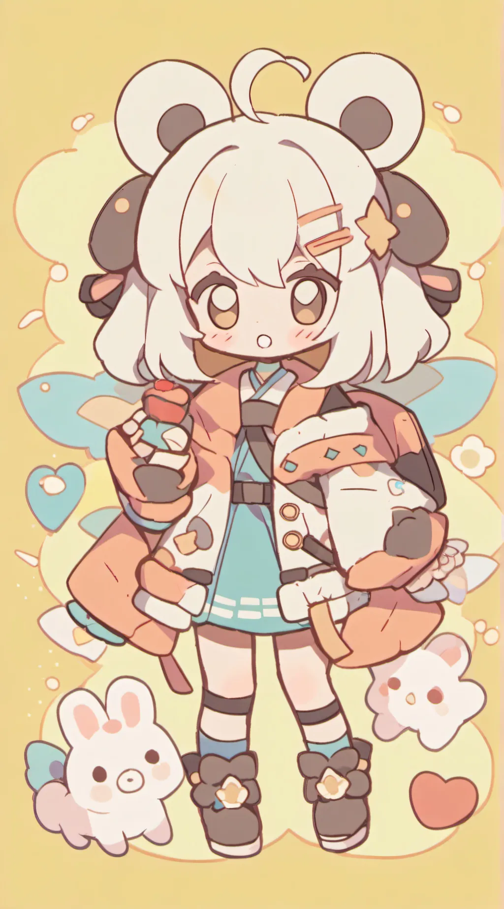 ai character: oopsies meme background