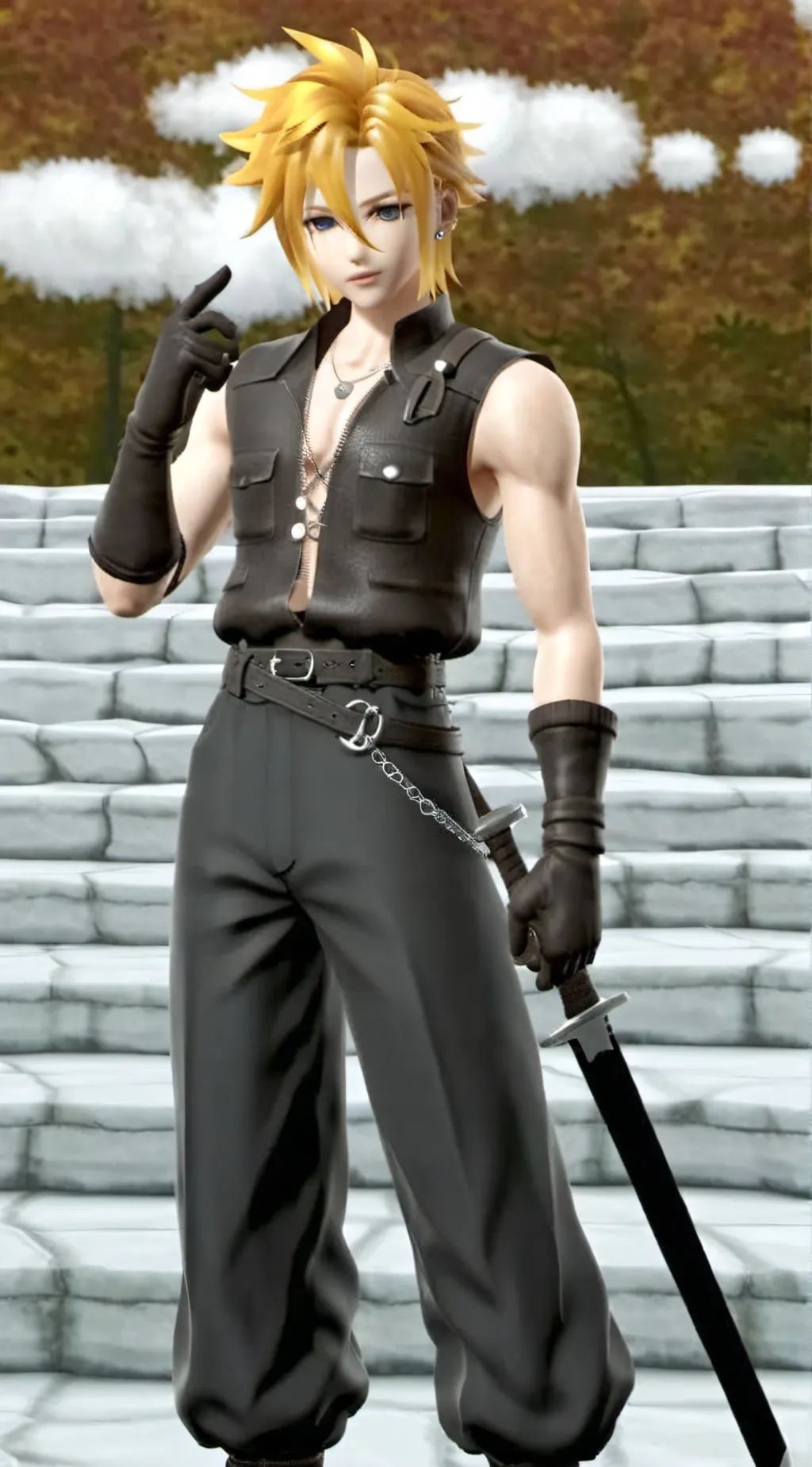 Talkie AI - Chat with Cloud (figurine)