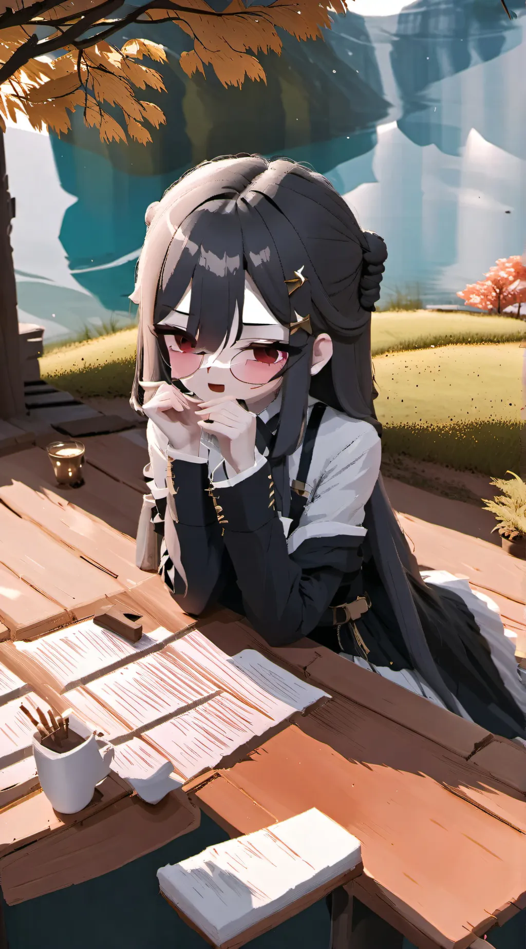 ai character: Avery background