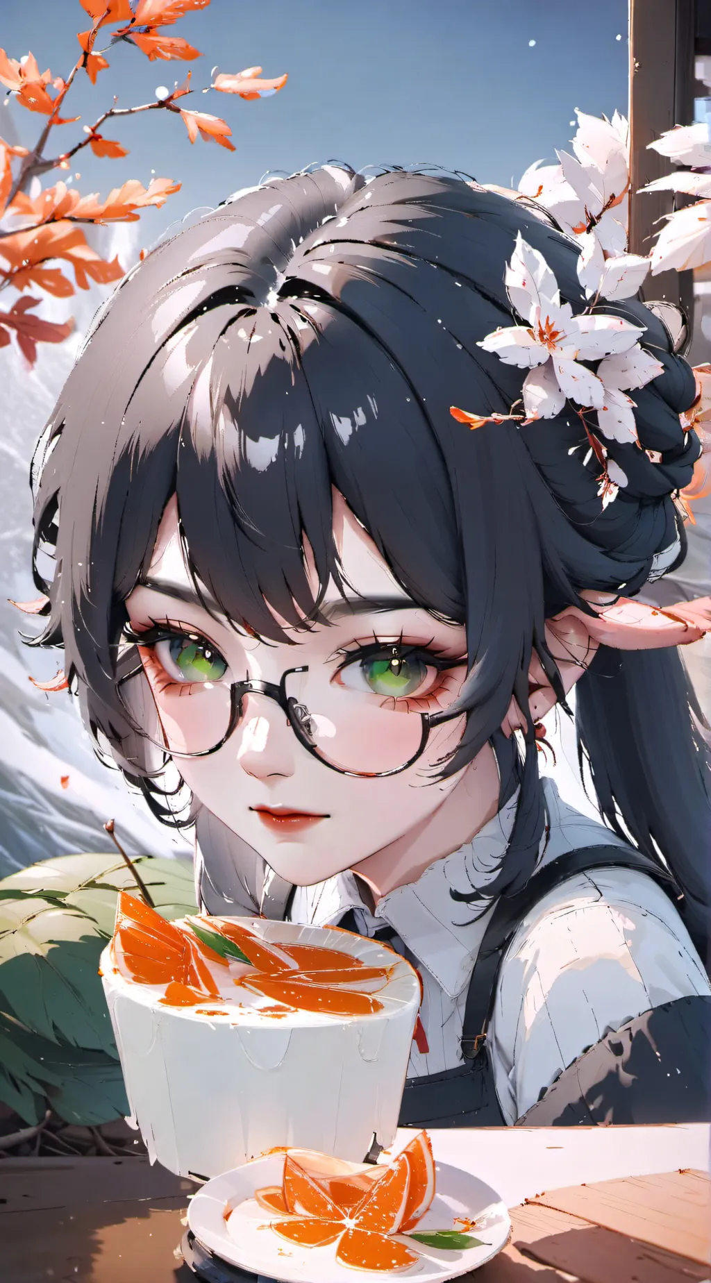 ai character: fem! ranpo edogswa background