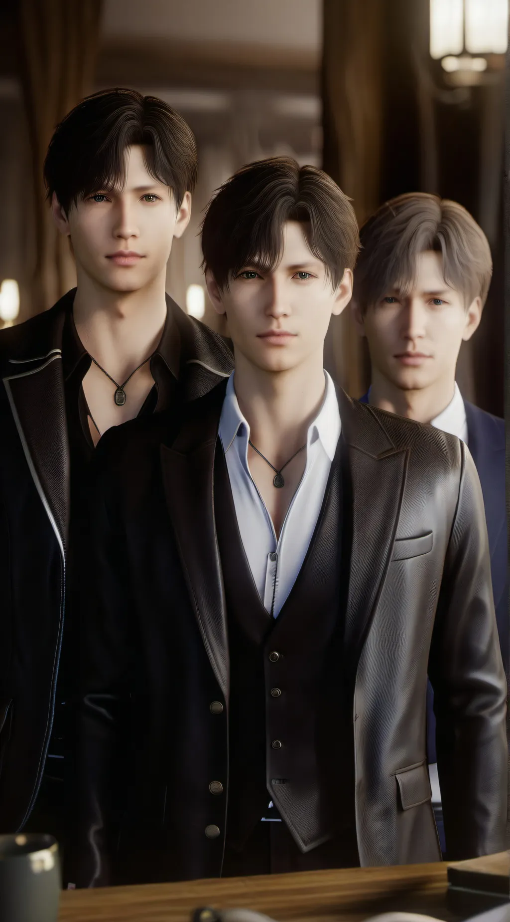 ai character: kai Michelle jake background