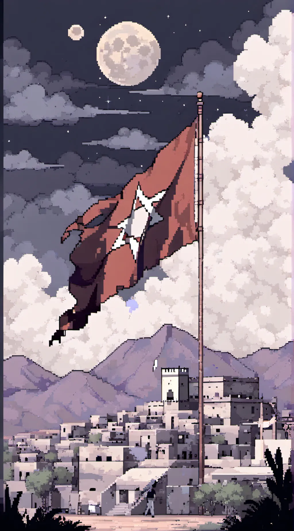 ai character: weirdcore mha background