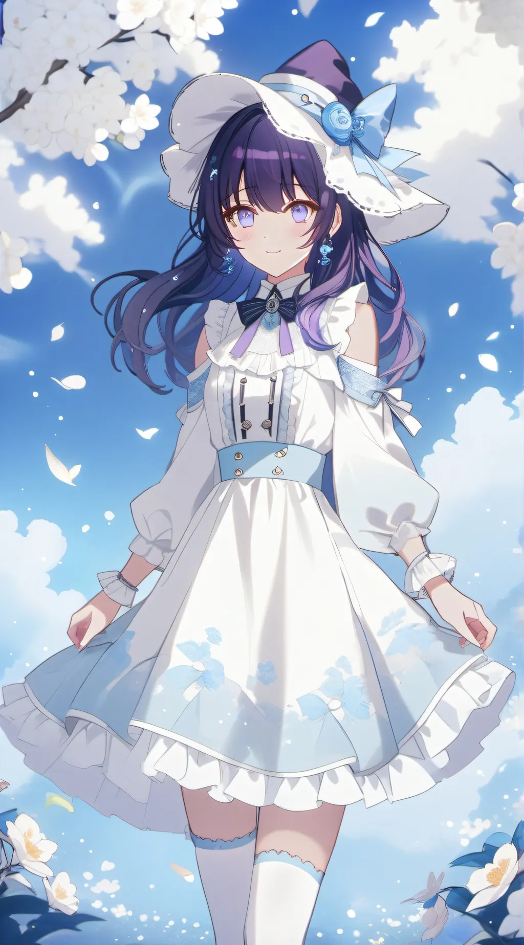 ai character: 白薇安 background