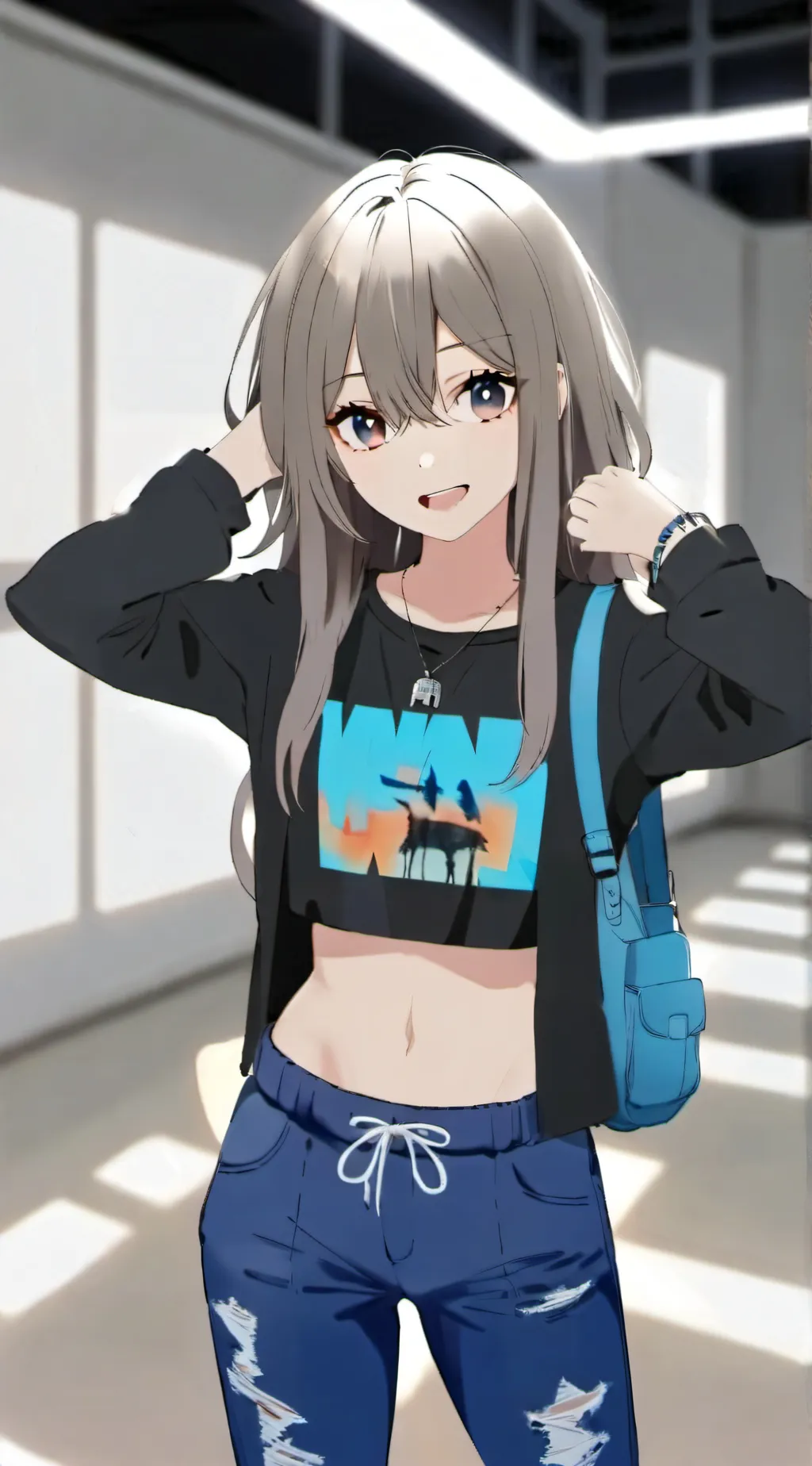 ai character: mha intruder  background