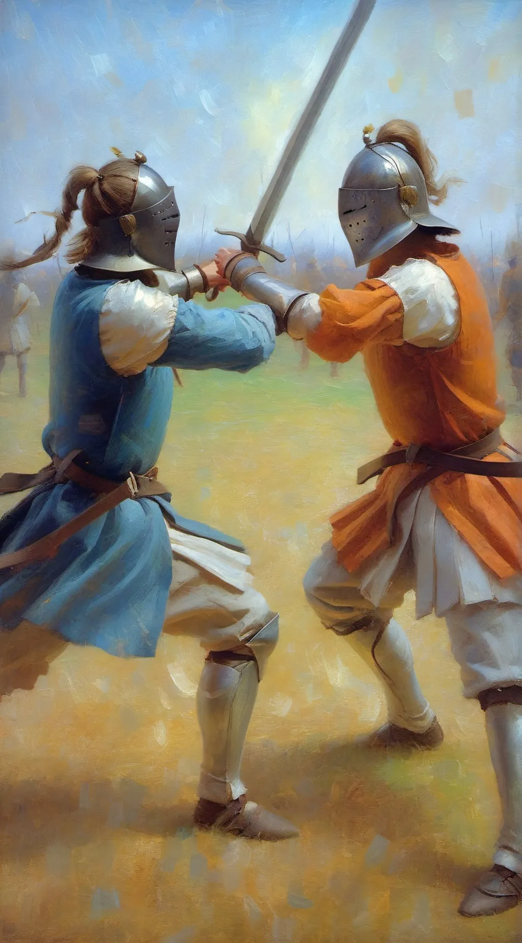 ai character: gladiator rp background