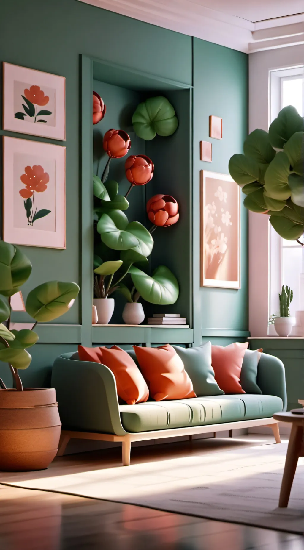 ai character: The human factory background