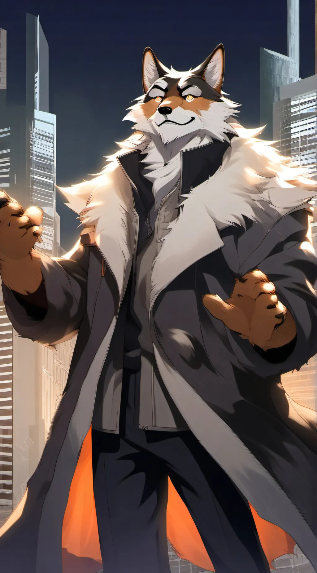 ai character: Max background