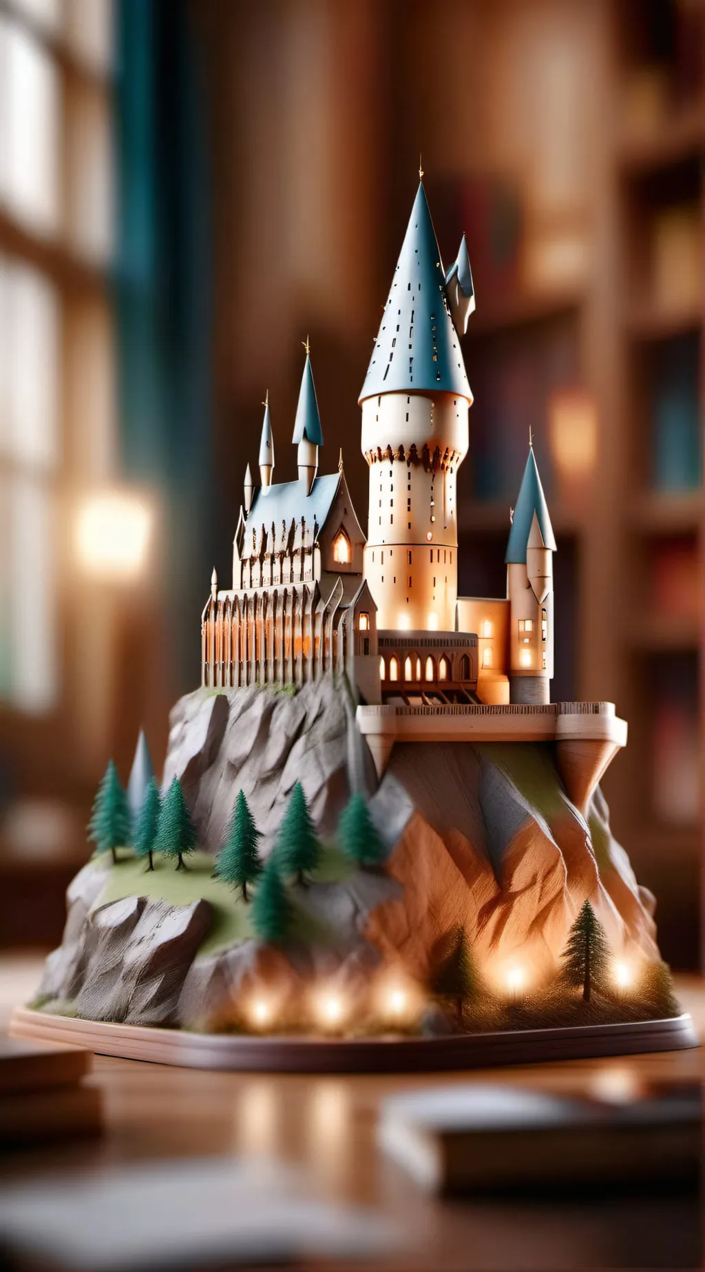 ai character: HOGWARTS!  background