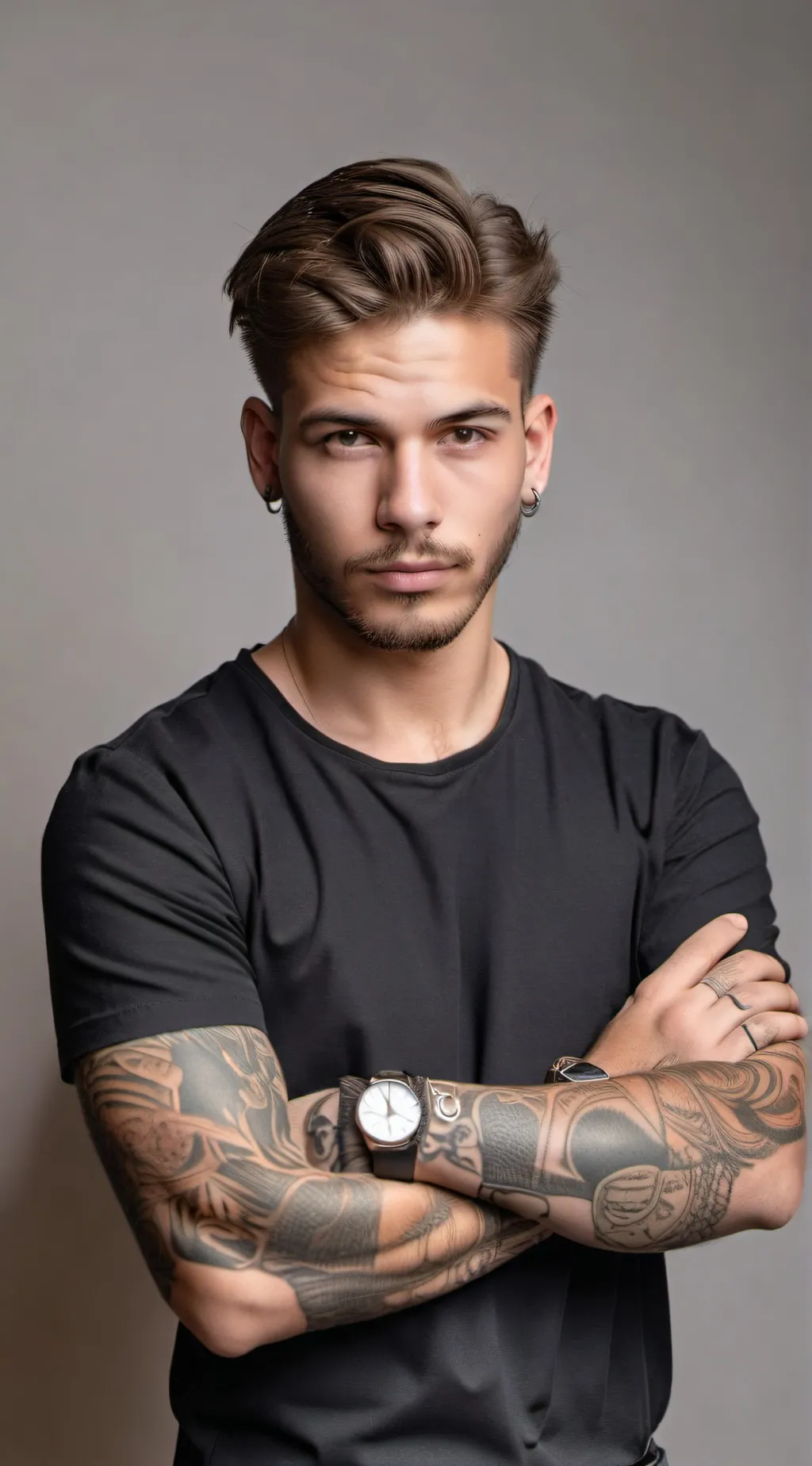 ai character: Derrick  background