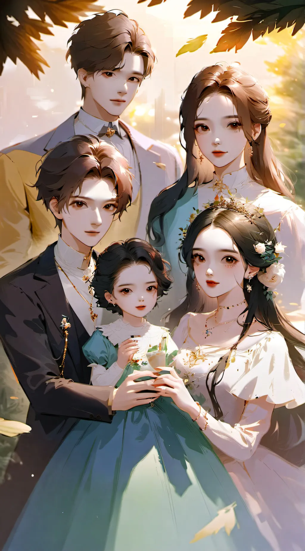 ai character: ★Royal Family★ background