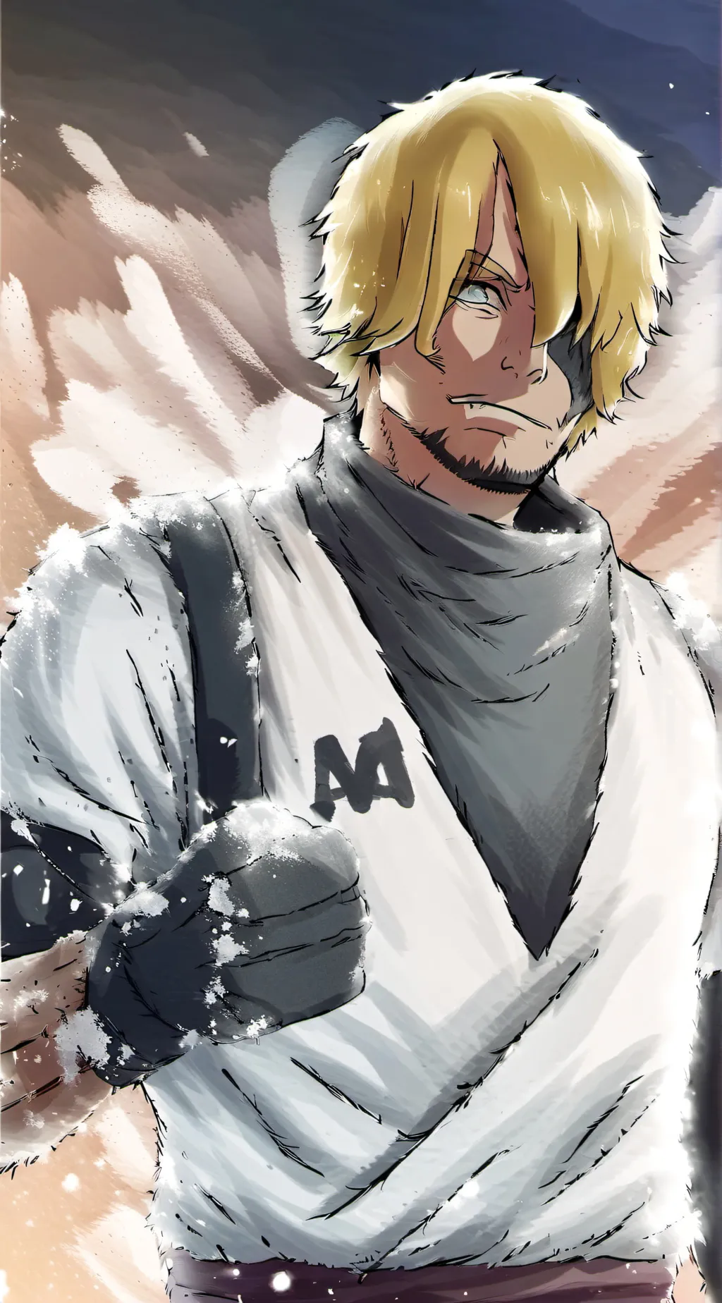 ai character: Sanji background