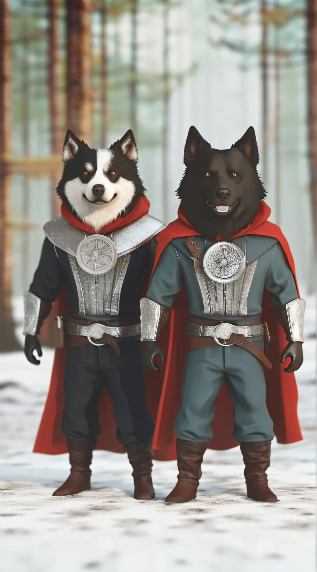 ai character: Radioapple background