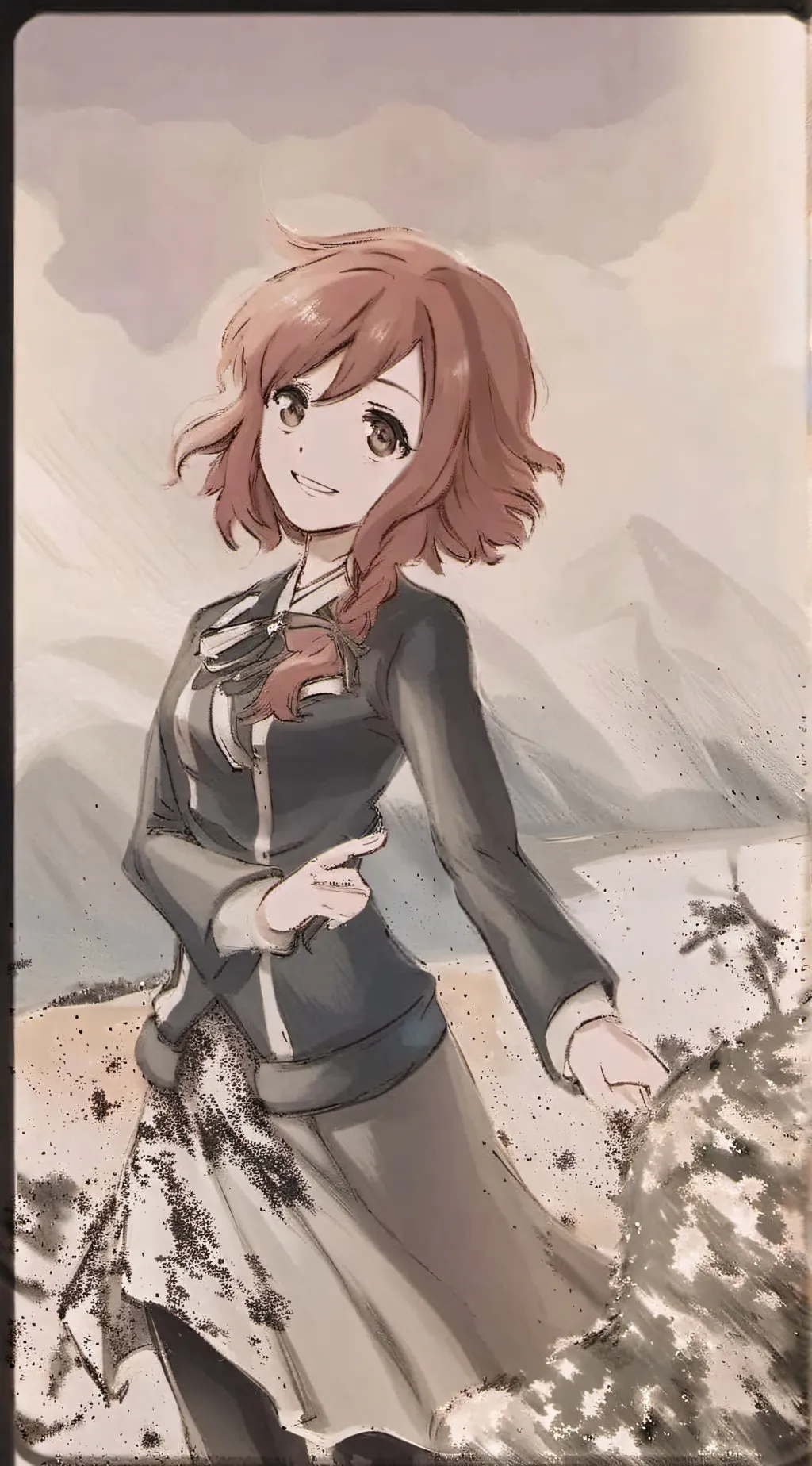 ai character: ochako mom  background