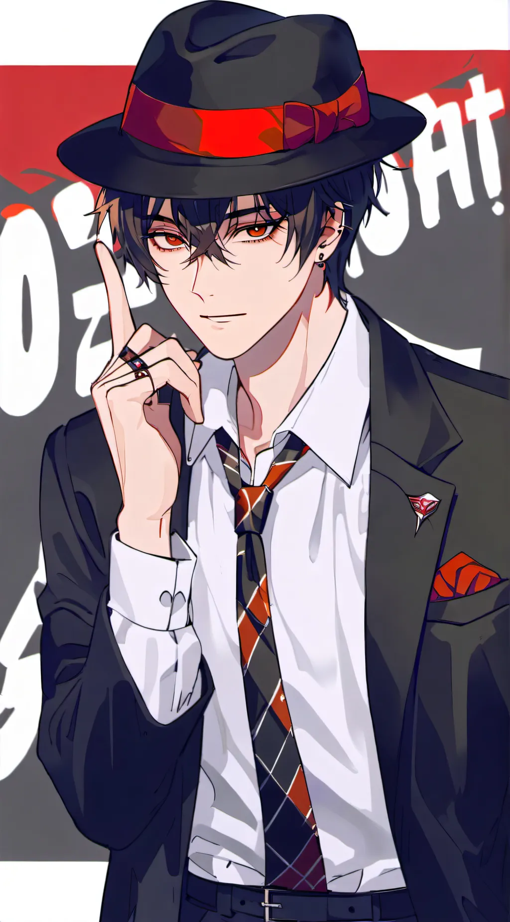 ai character: adrian  background