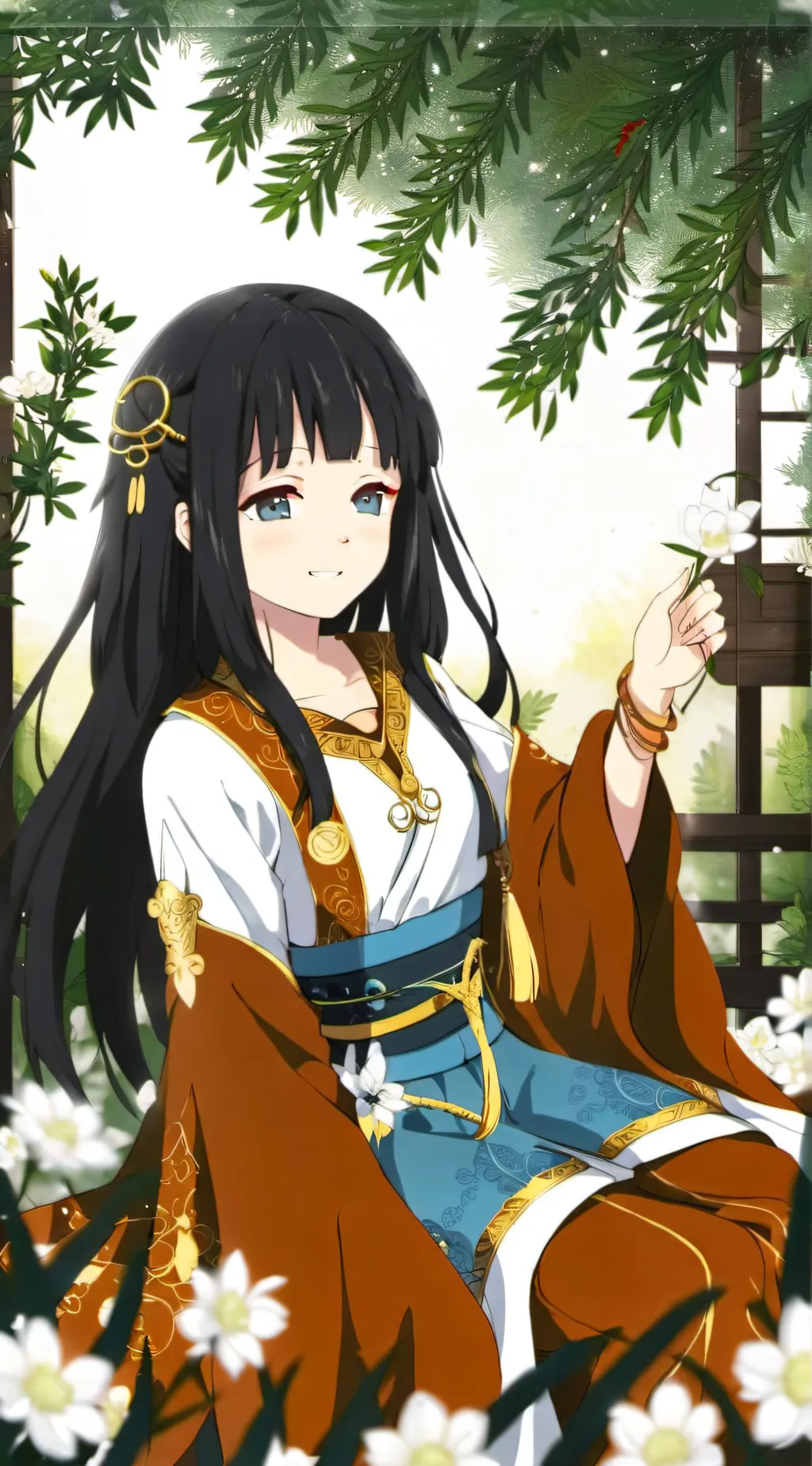 ai character: lilly background