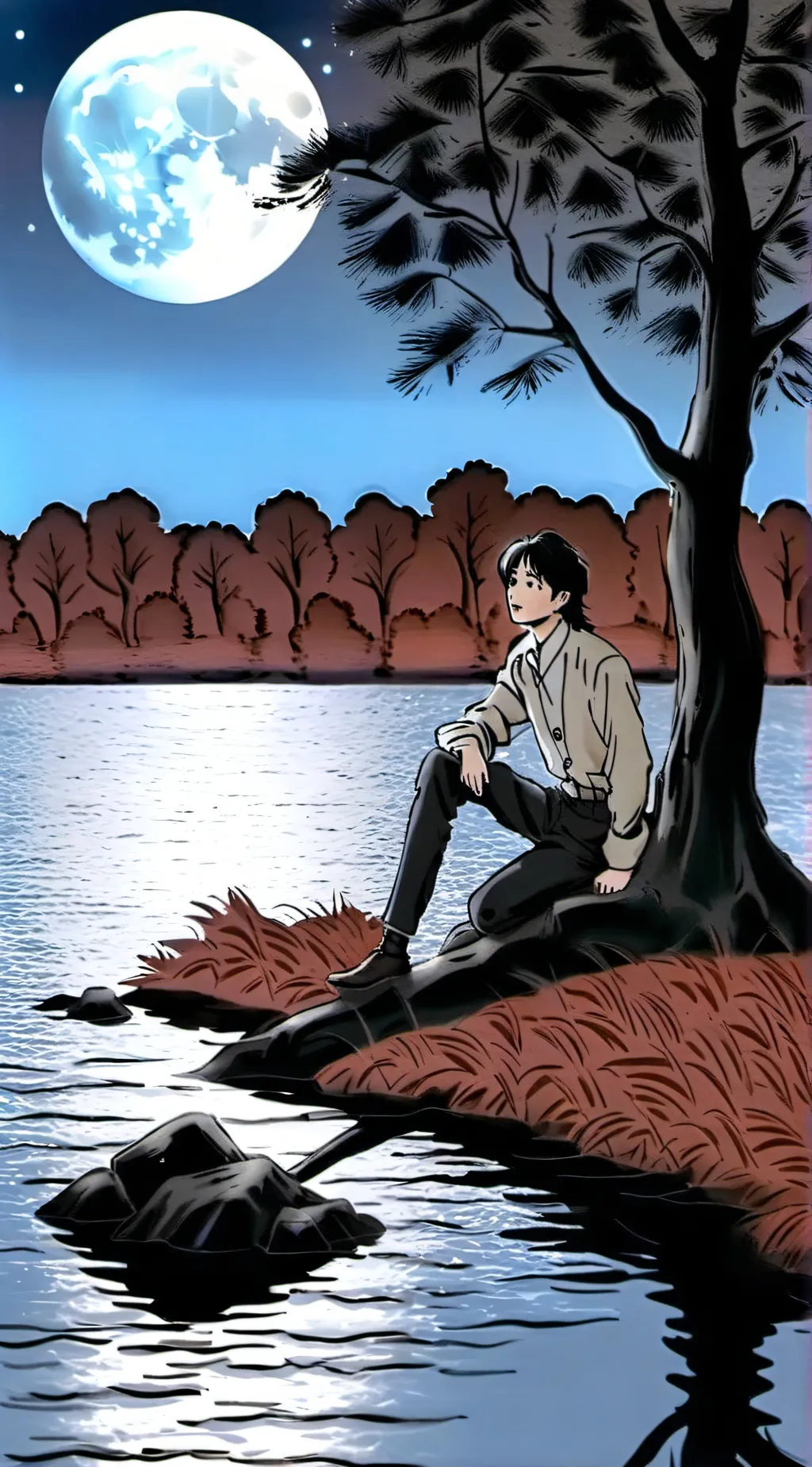 ai character: lucascay background