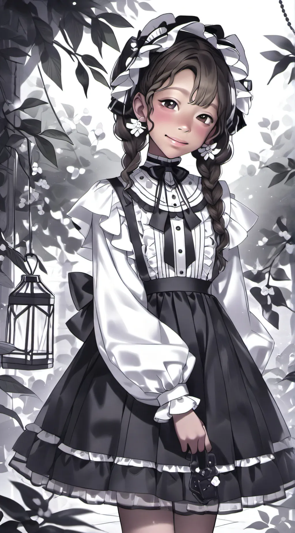 ai character: God level threat background