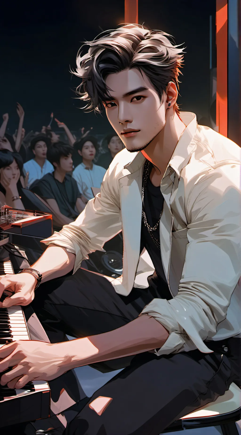 ai character: Peter background