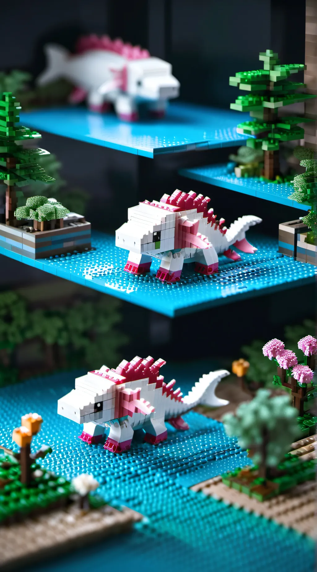 ai character: Lego Amazon background