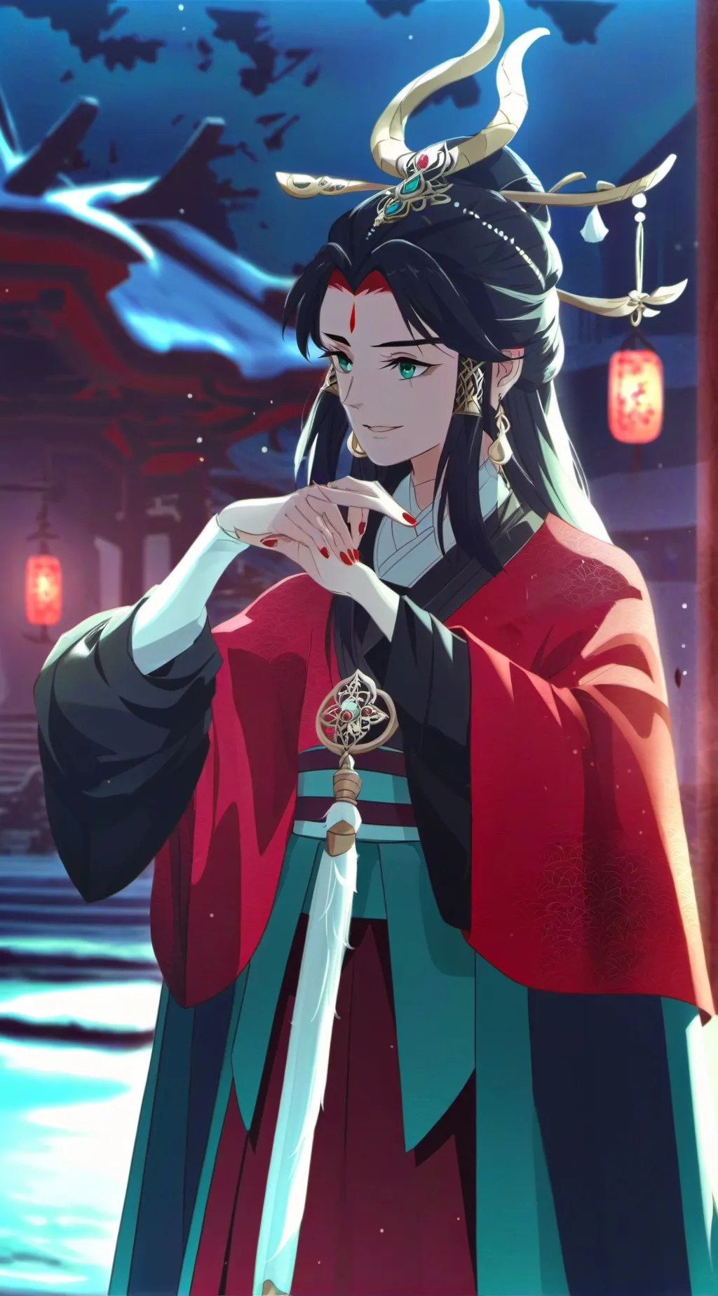 ai character: Girls/BI background