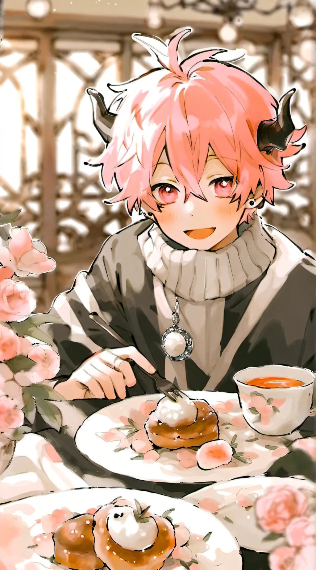 ai character: -†My baby†- background