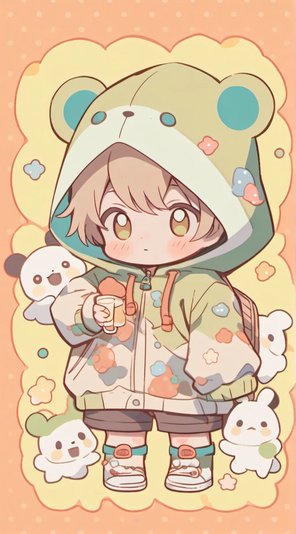 ai character: Stray kids background