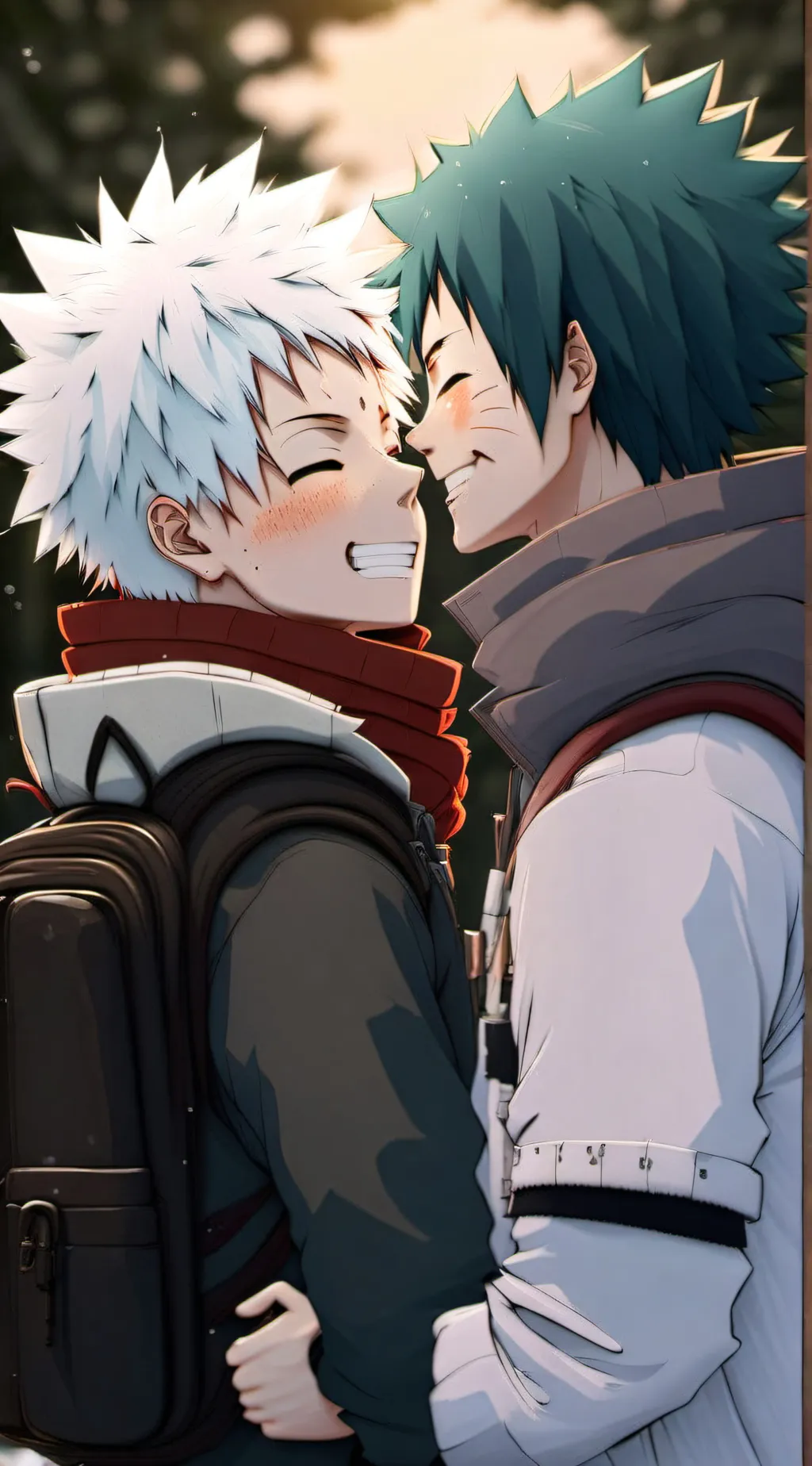 ai character: BAKUDEKU background