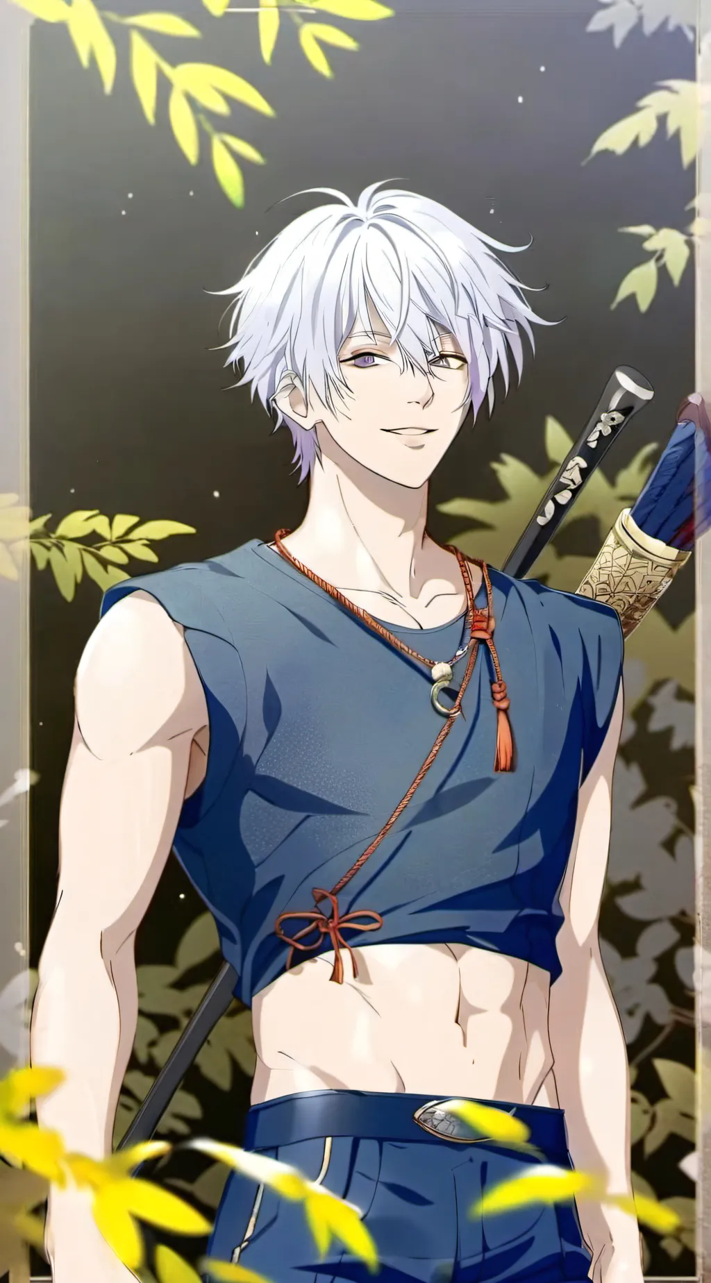 ai character: ~Gojo~ background