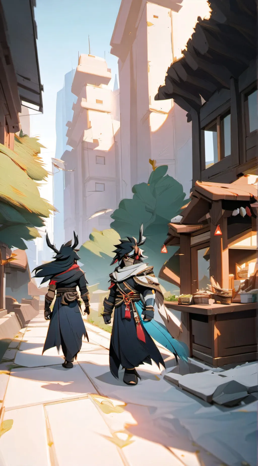 ai character: mark  background