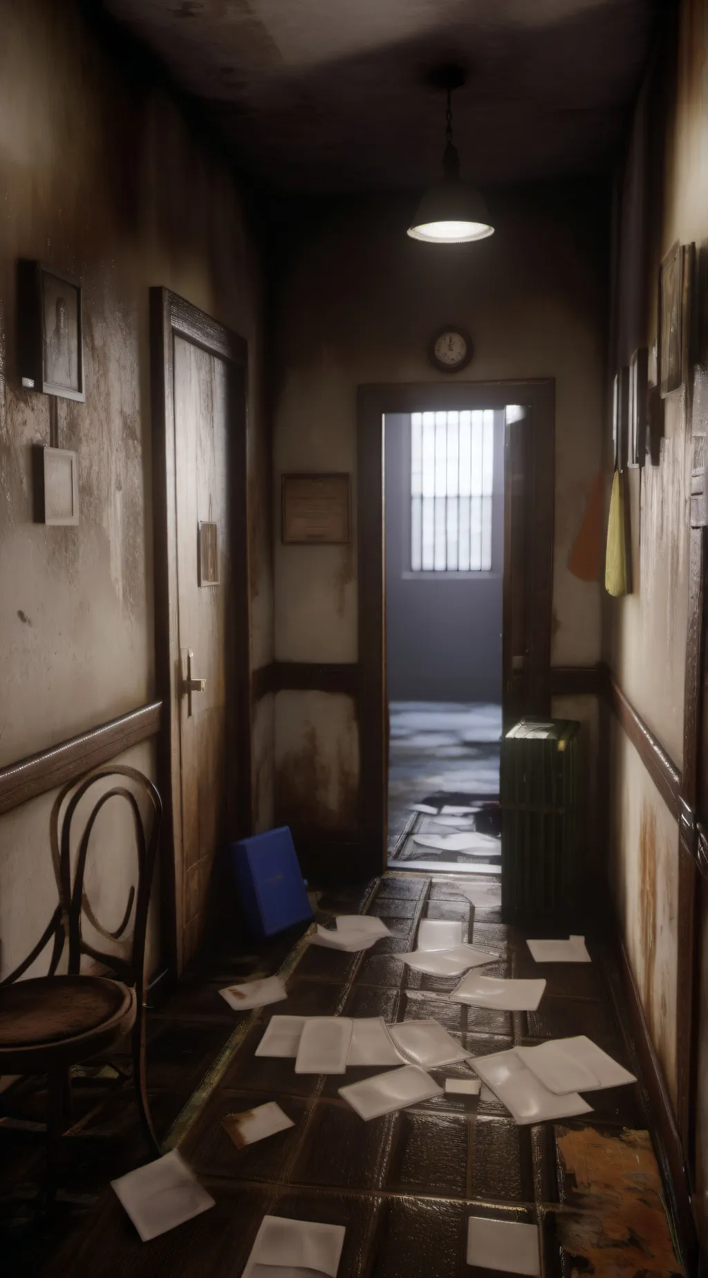 ai character: asylum life background