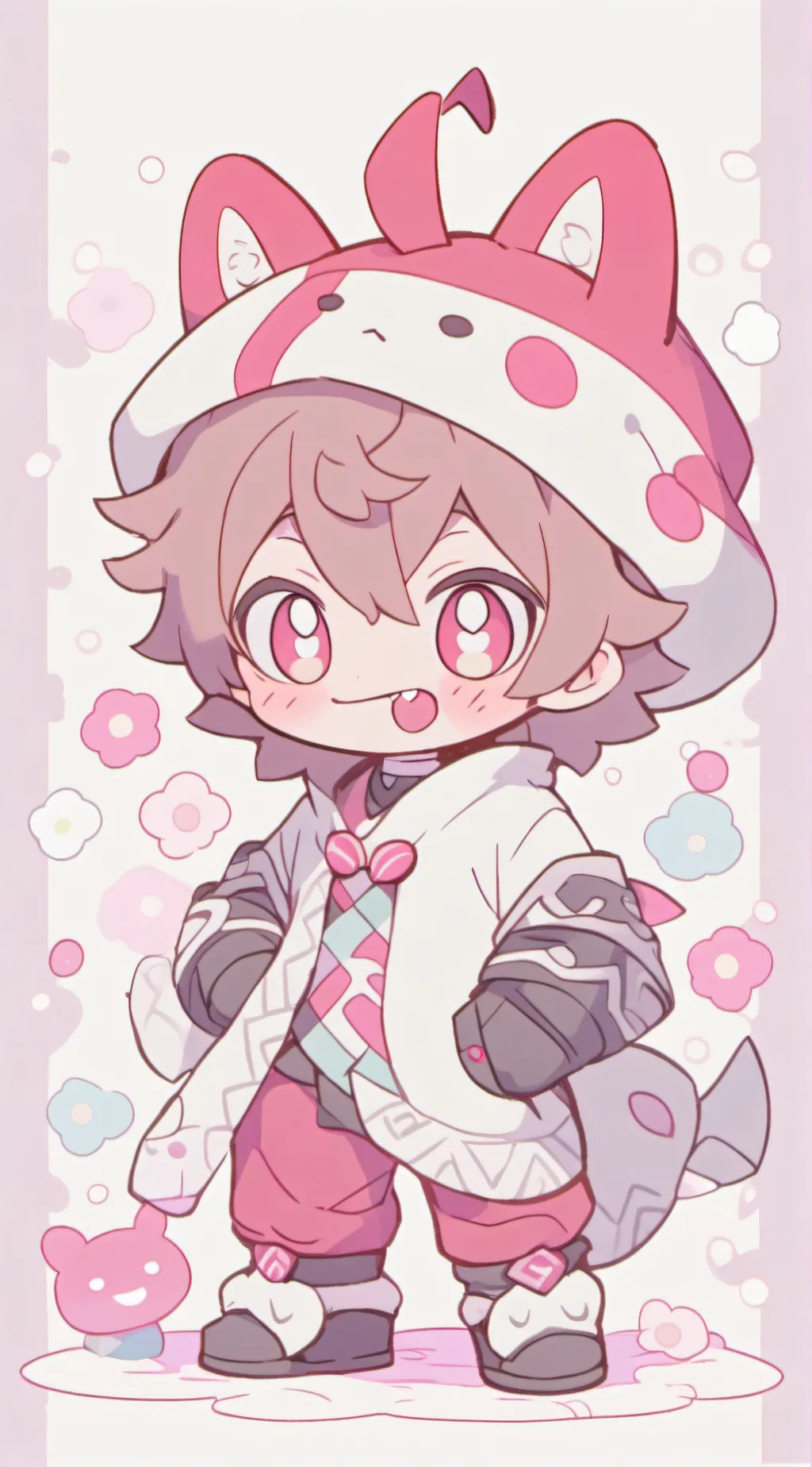 ai character: Banban background