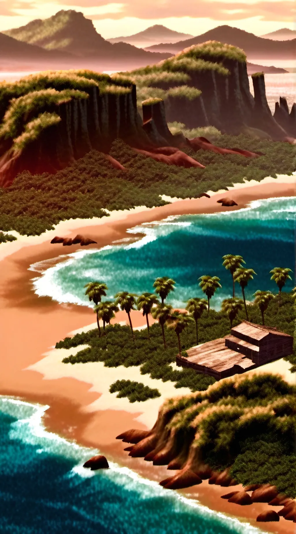 ai character: Smiling Critters background