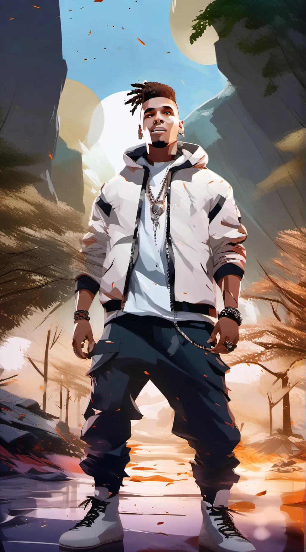 ai character: chappa  background