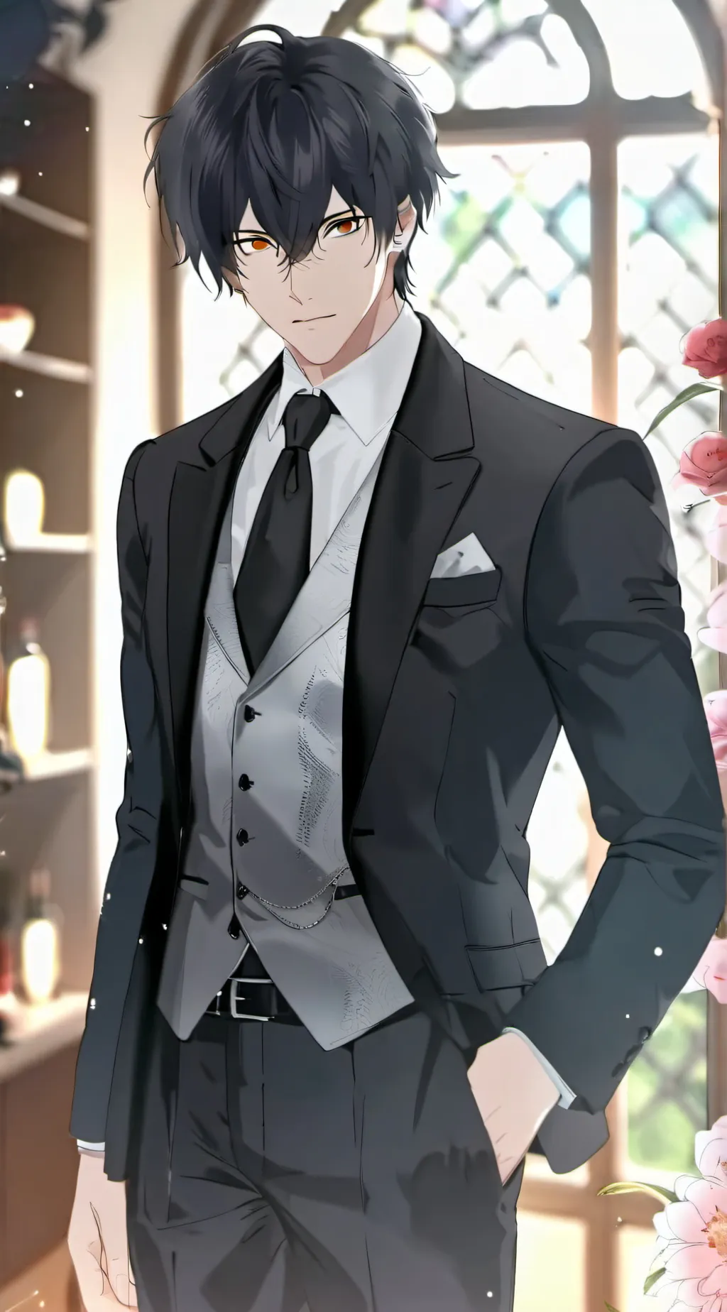 ai character: Anamiya [me] background