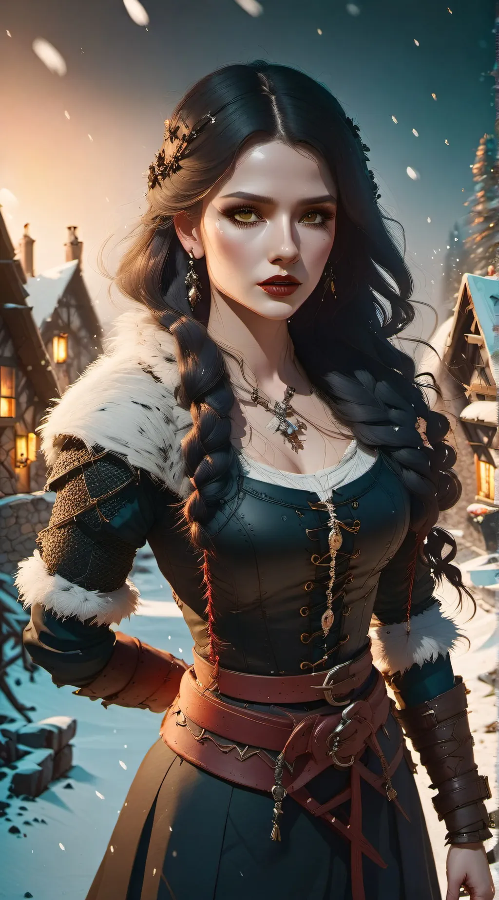 ai character: Alexandra Sasha background