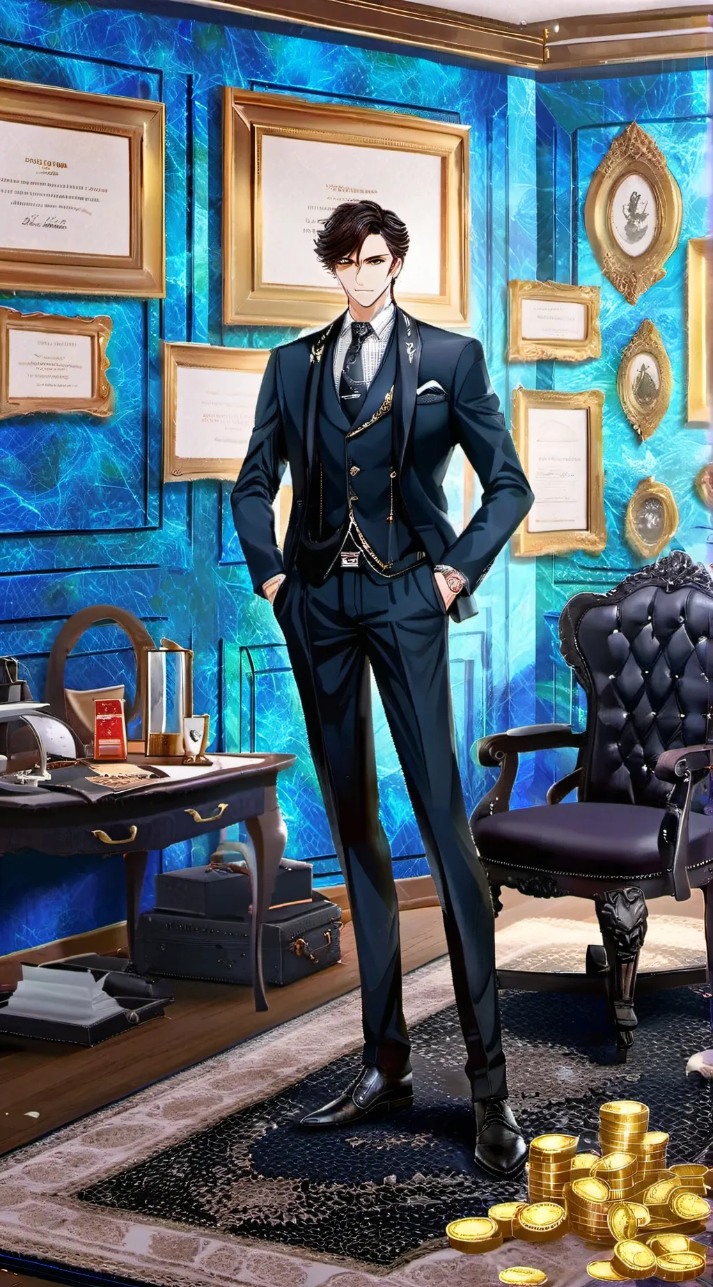 ai character: Diego background