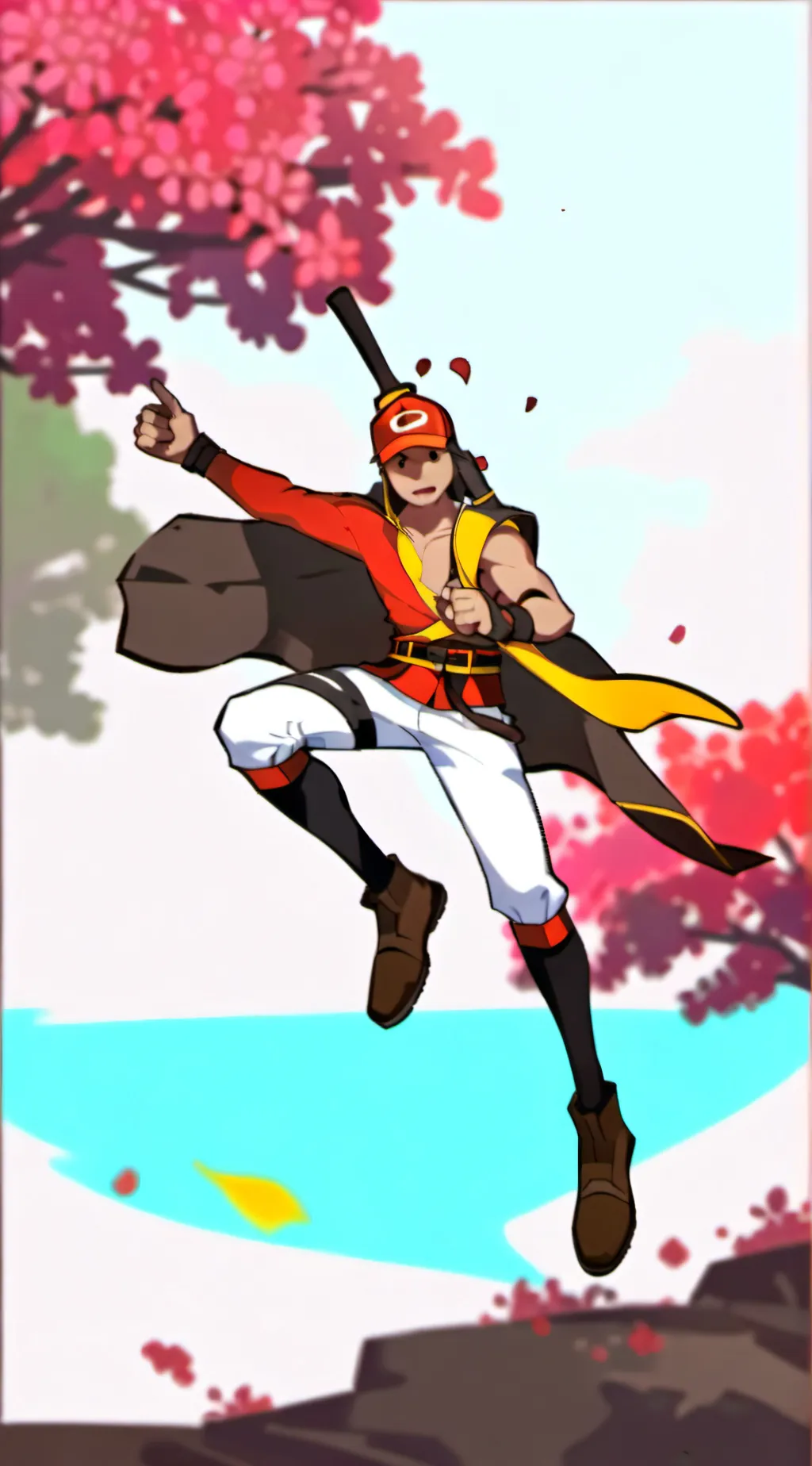 ai character: Carl  background