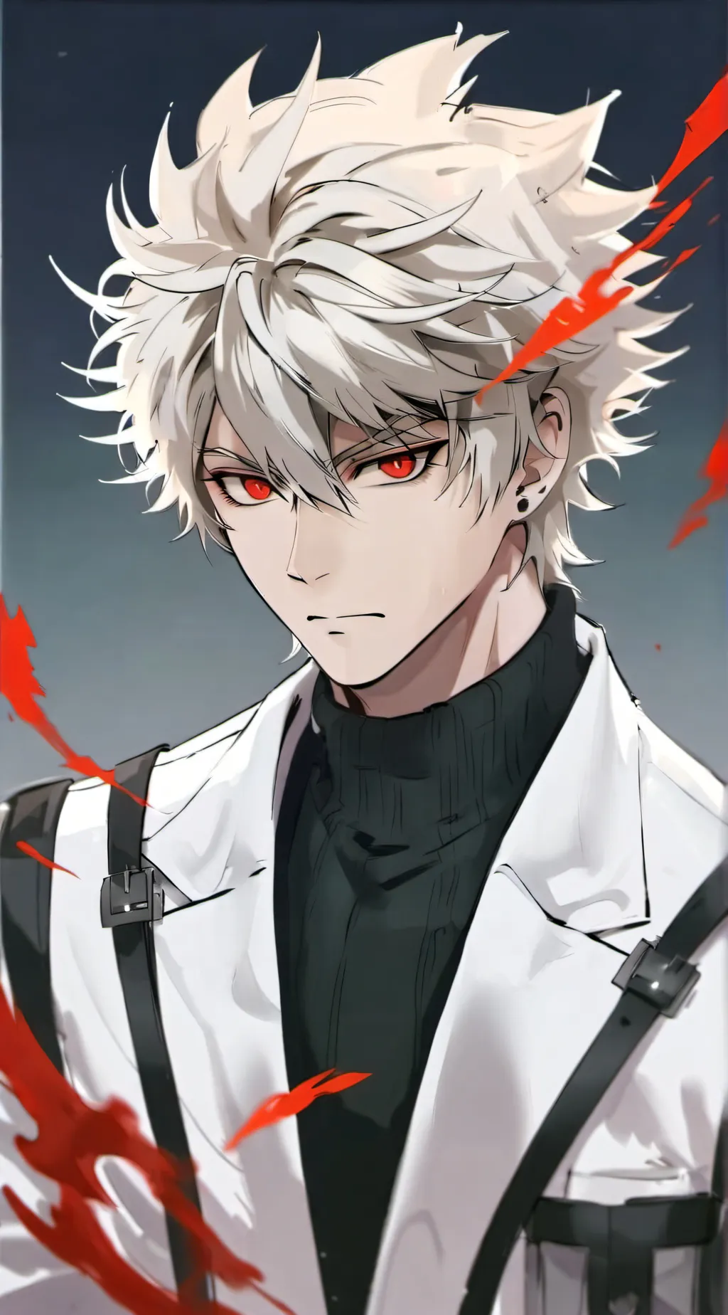 ai character: Katsuki Bakugo background