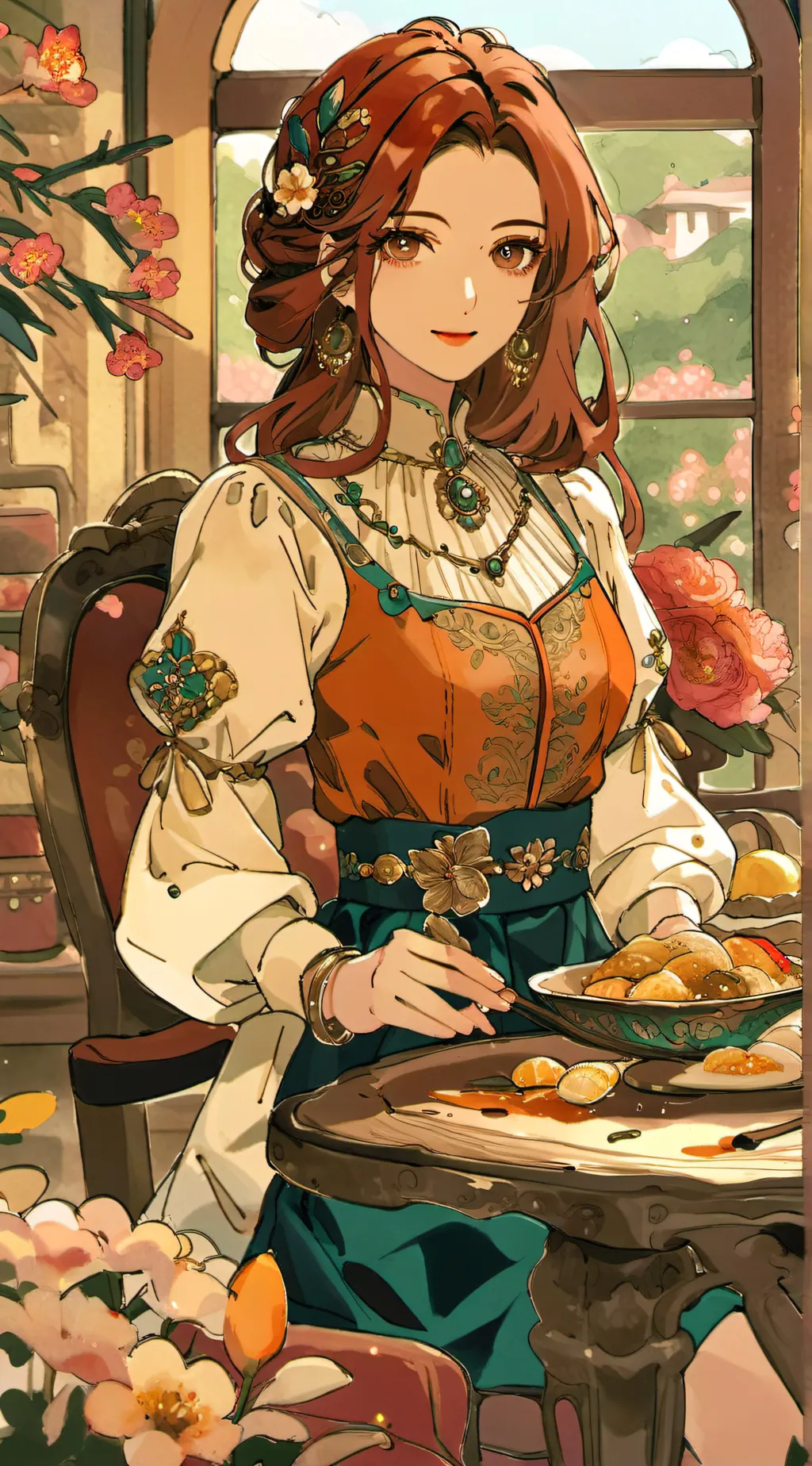 ai character: anna background