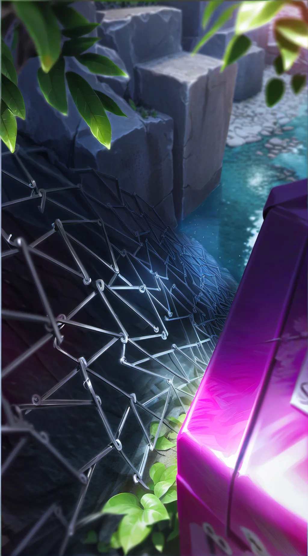 ai character: -;(/;Amy rose*\~${ background