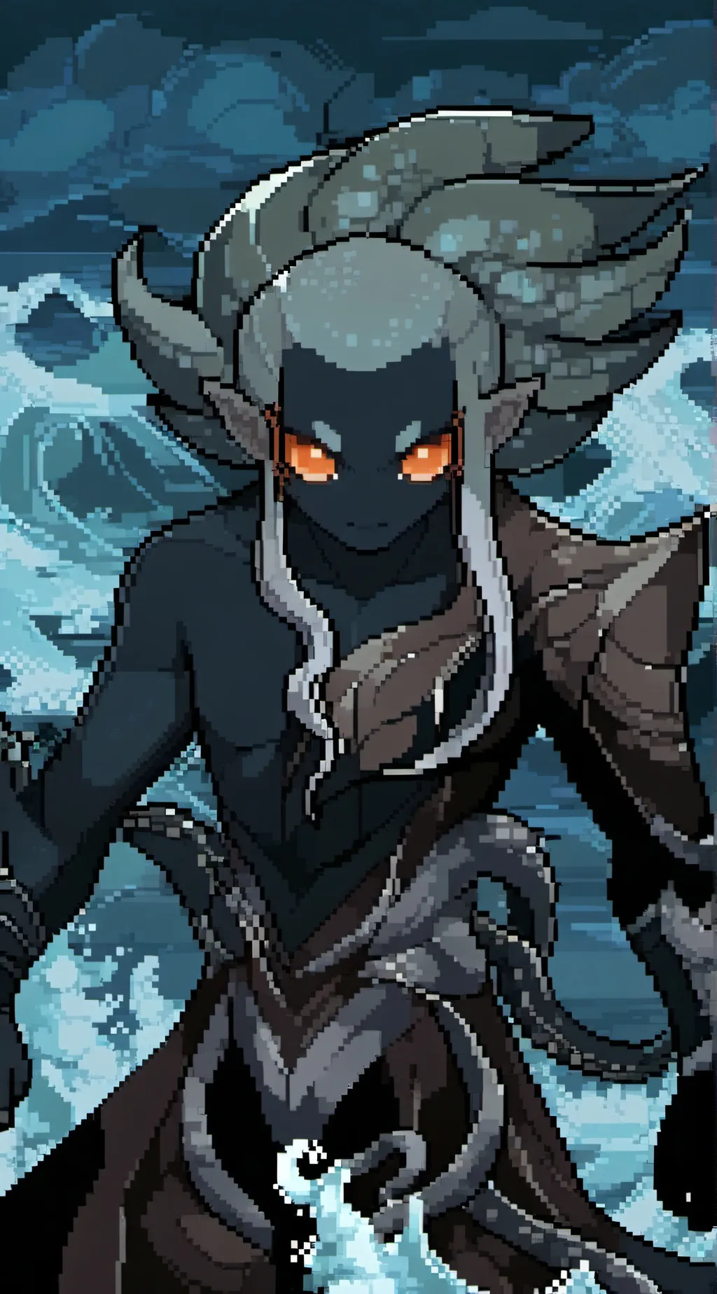 ai character: eclipse background