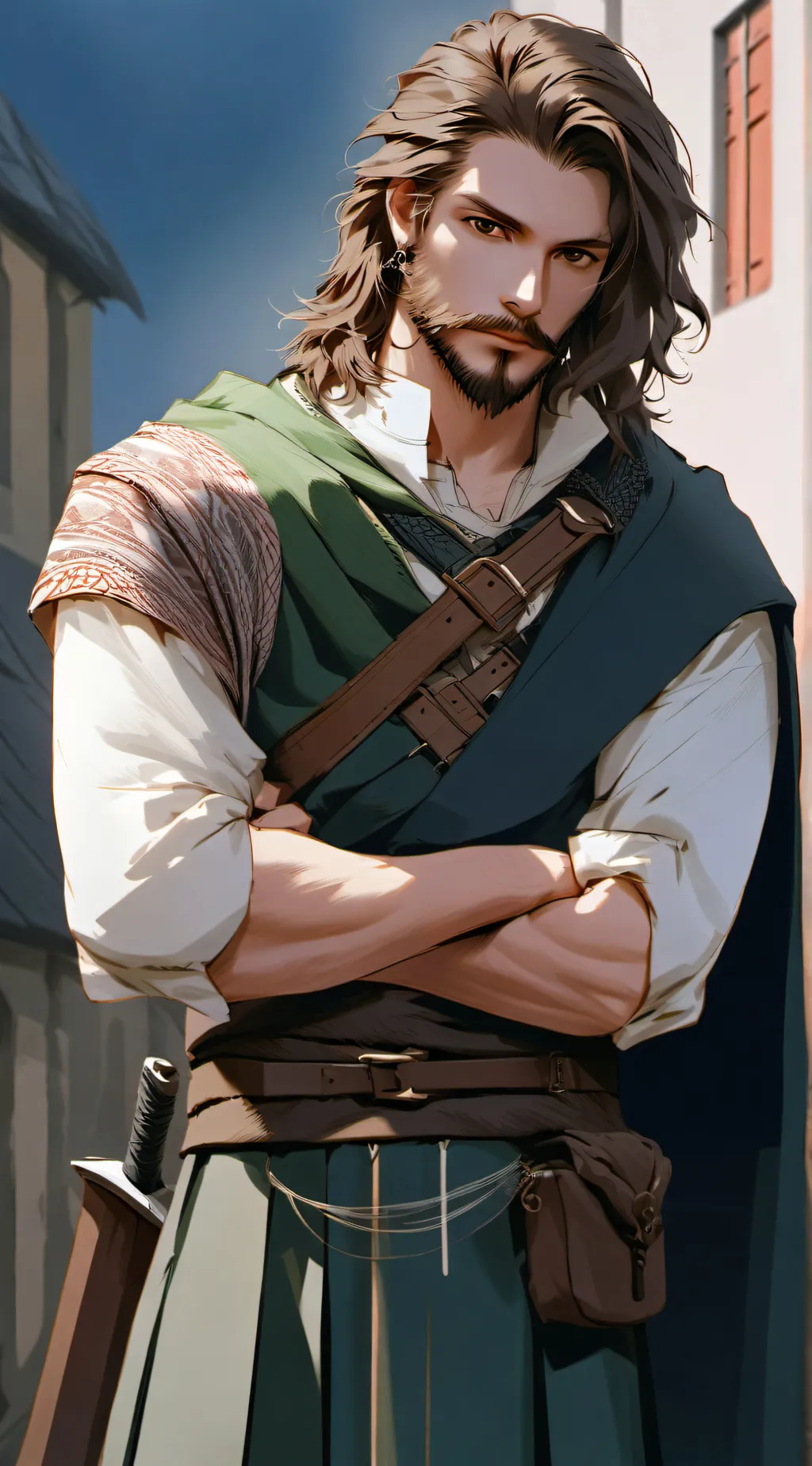 ai character: Ian background